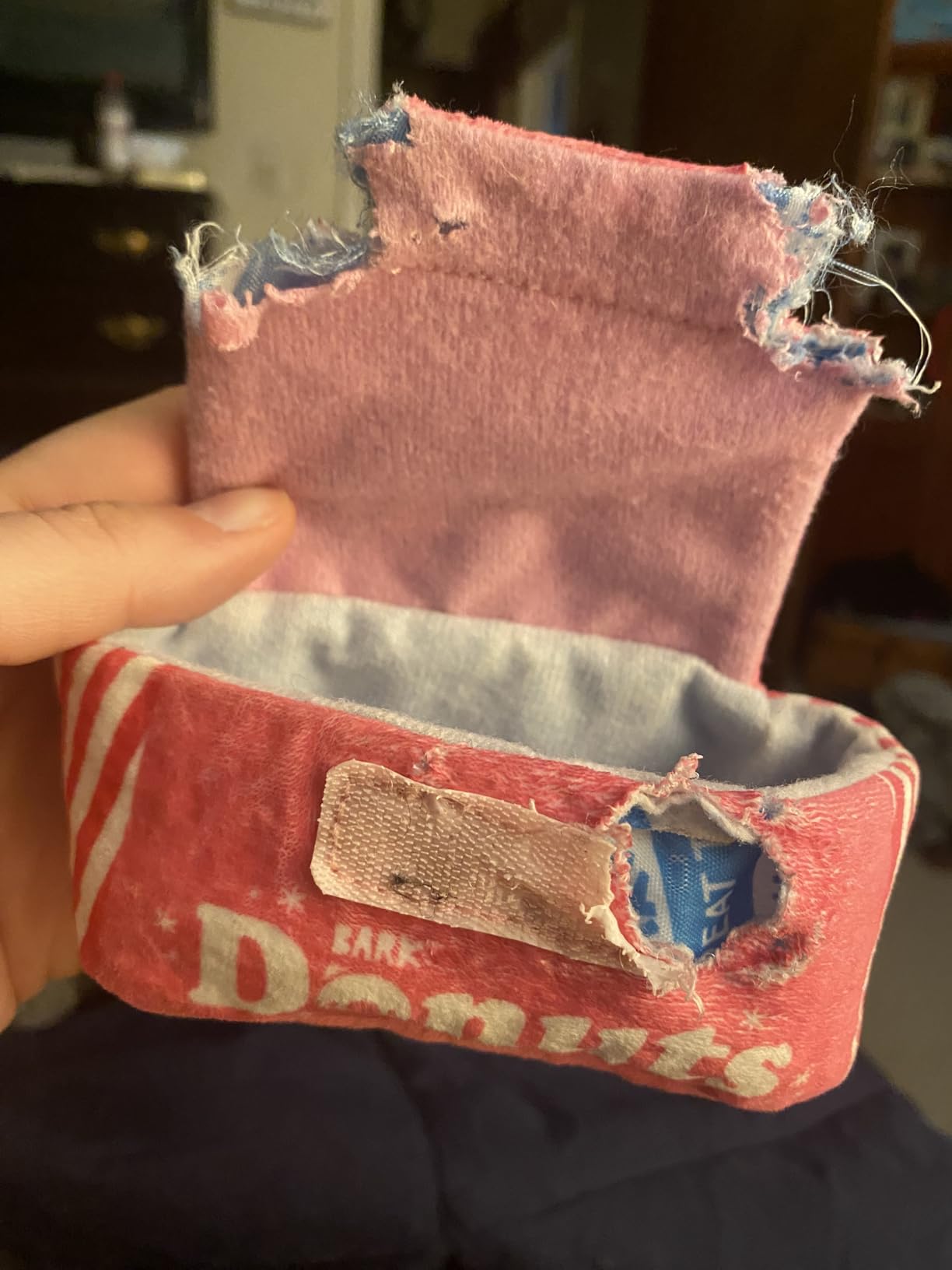 Barkbox Dog Toys - Barker's Dozen Donuts Plush 4 in 1 Multi Part Interactive Dog Toy for Dogs & Puppies - Small customer photo 2