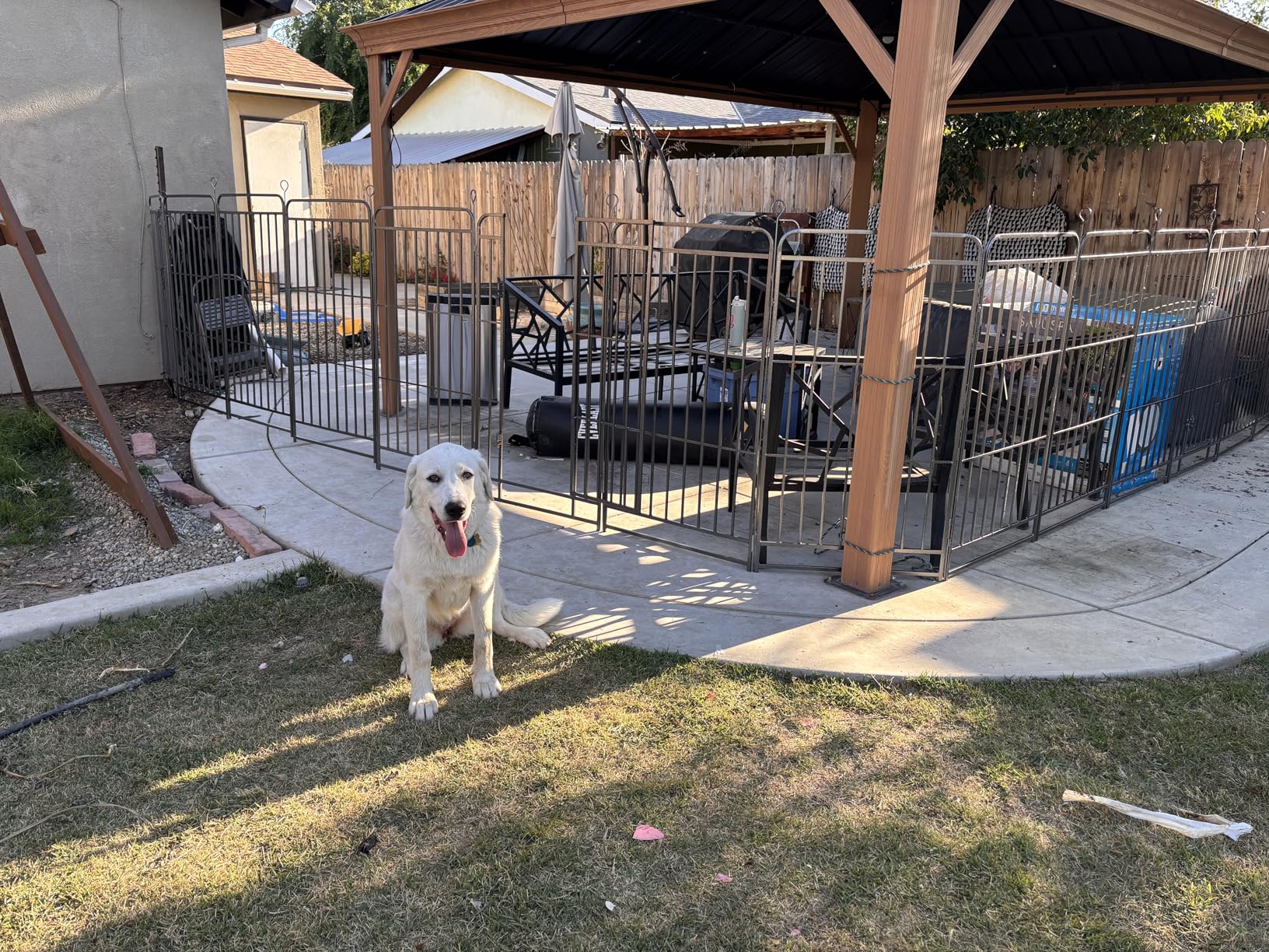 Kfvigoho Heavy Duty Dog Playpen: 12 Steel Panels 47