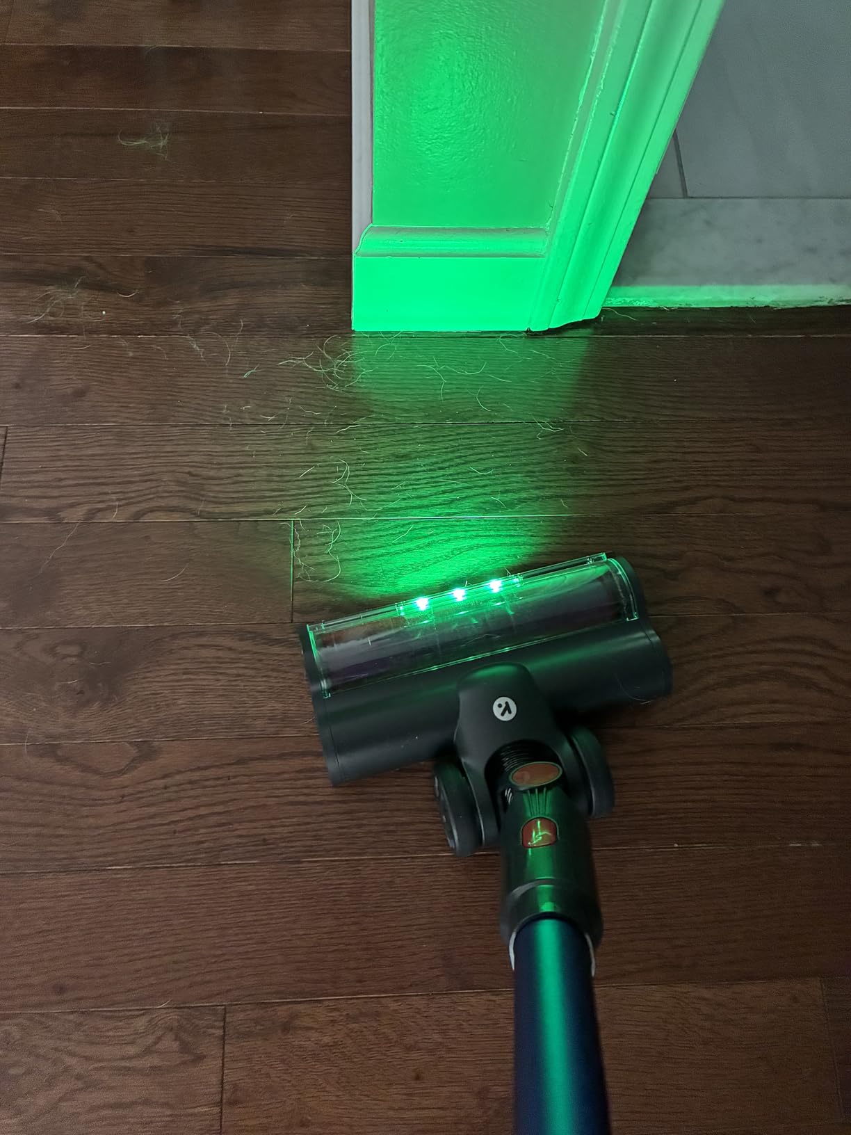 KARDV Cordless Vacuum Cleaner, 500W/40Kpa Vacuum Cleaners for Home, 60Mins Stick Vacuum with LED Display, Anti-Tangle & Wall Mount Charging, 8 in 1 Lightweight Vacuum for Hard Floors Carpet Pet Hair customer photo 1