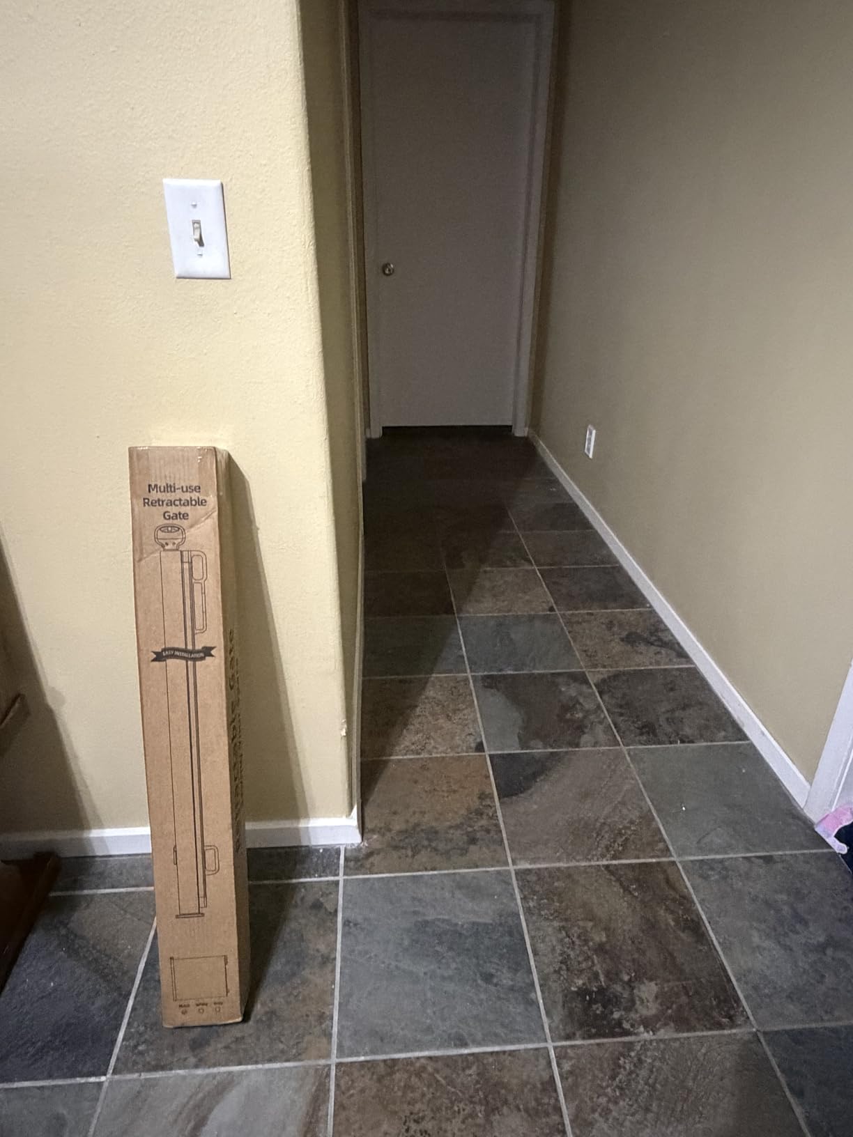 Retractable Baby Gate for Stairs & Doorways, 34