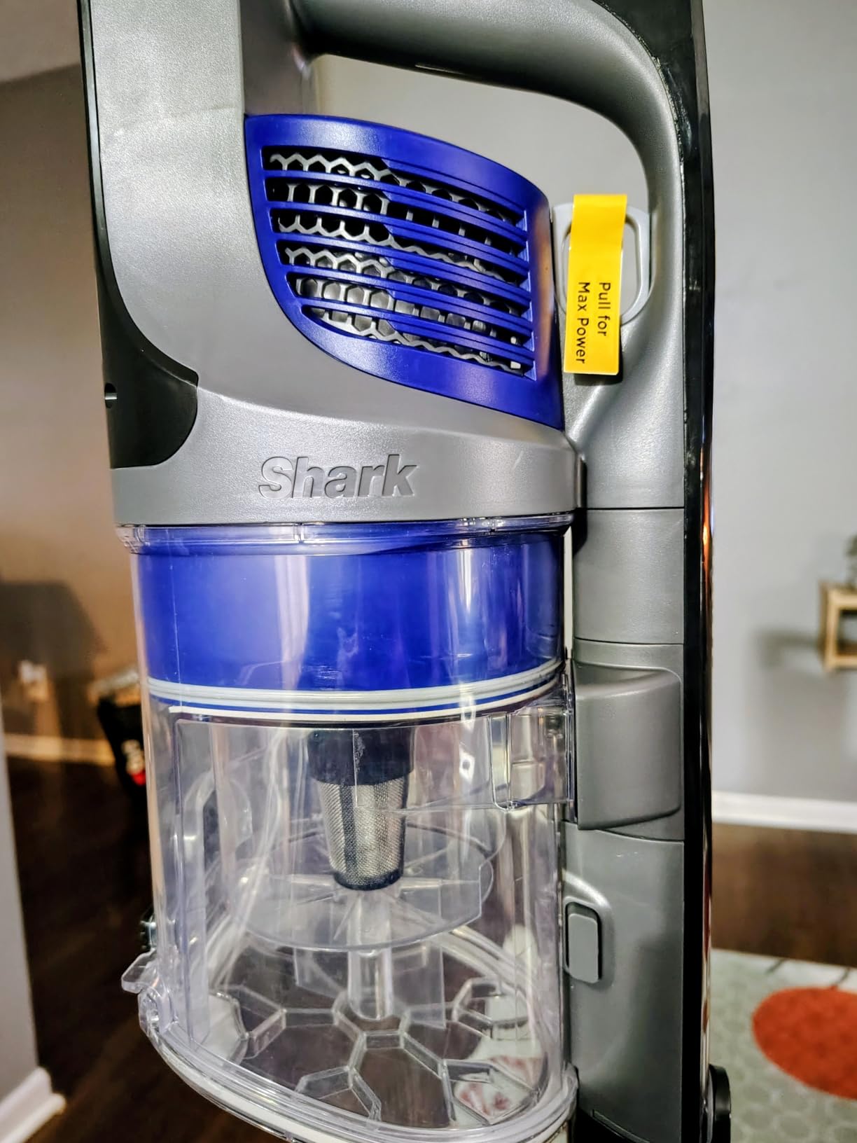 Shark Pet Cordless Stick Vacuum | XL Dust Cup, LED Headlights, Removable Handheld Vac, Crevice Tool | Portable Vacuum for Pet Hair | Carpet & Hard Floors | 40-Min Runtime | Ice Blue | IX141AMZ customer photo 1
