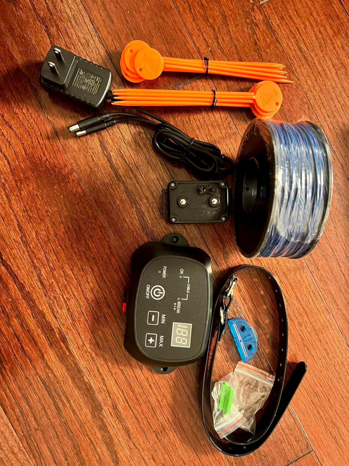 Electric Dog Fence, Wired Pet Containment System, Aboveground/Underground Installation, 650 Ft Wire, IPX6 Waterproof Rating, Shock/Tone Correction, for 1 Dog customer photo 1