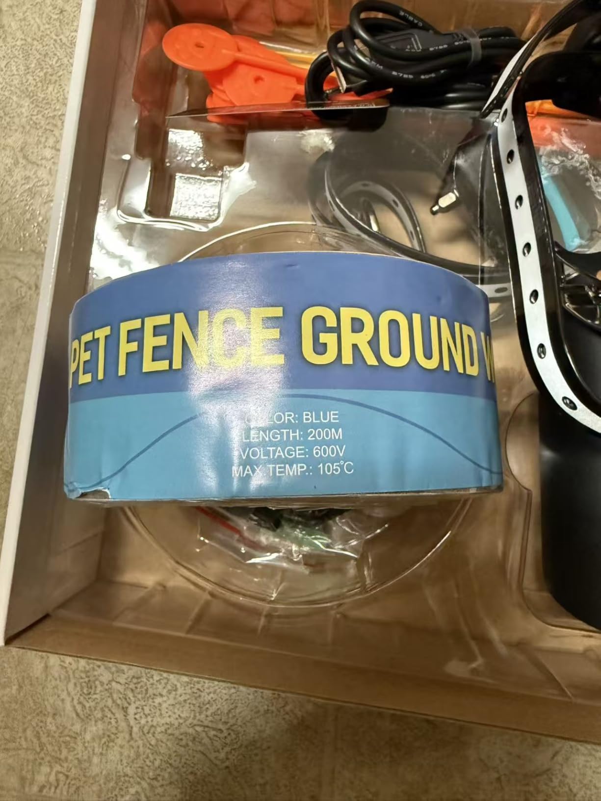 Electric Fence for Dog, 2026 Underground Dog Fence for 2 Dogs Containment System In Ground Electric Dog Fence with Waterproof Training Collar, Tone Shock Correction, Covers up to 3/4 Acre customer photo 1