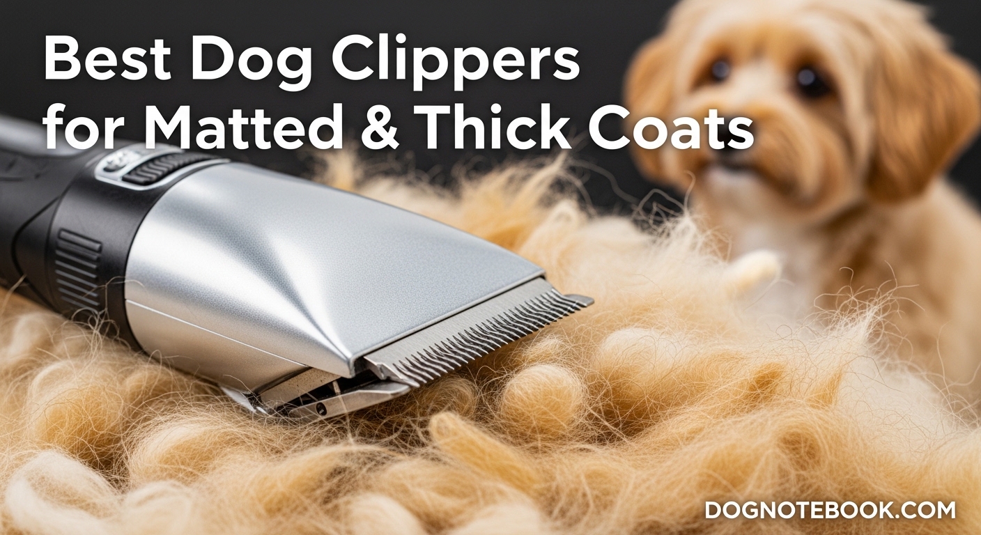 Best Dog Clippers for Matted & Thick Coats