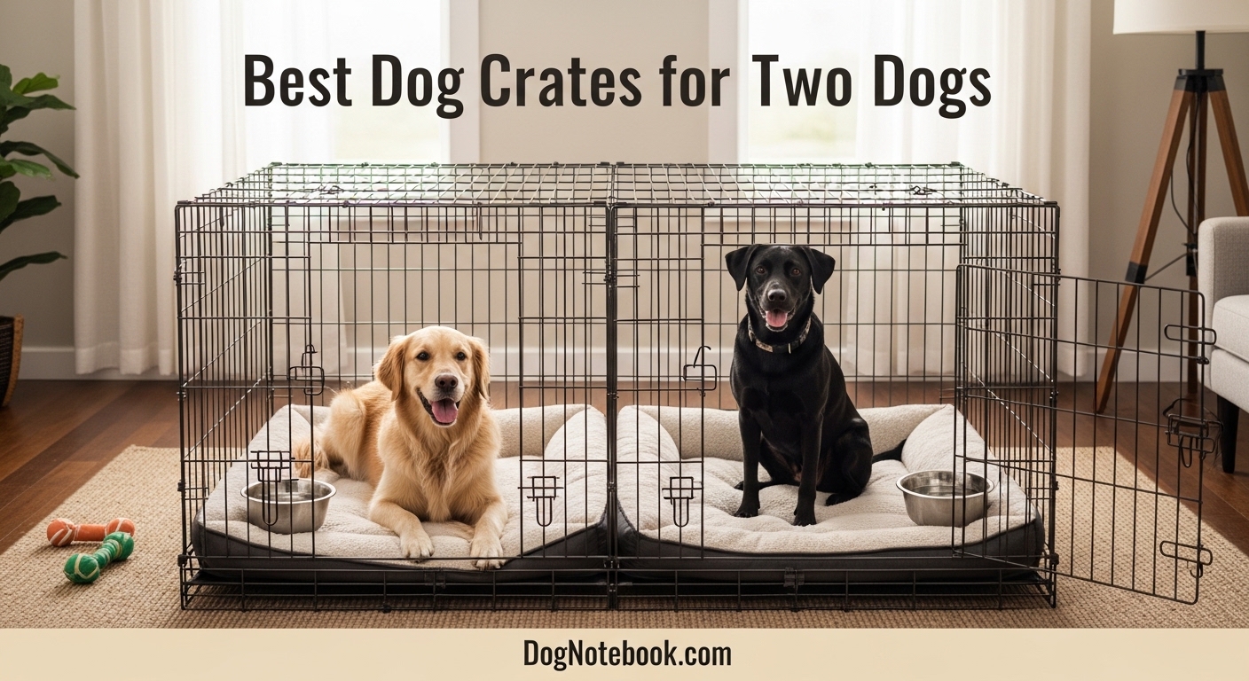 Best Dog Crates for Two Dogs