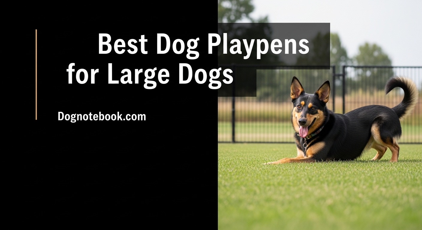 Best Dog Playpens for Large Dogs