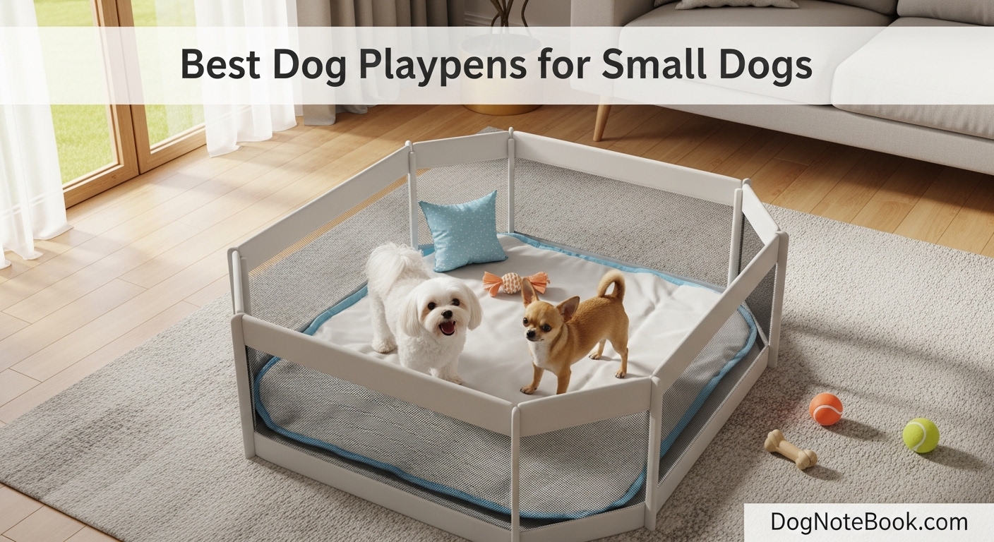 Best Dog Playpens for Small Dogs