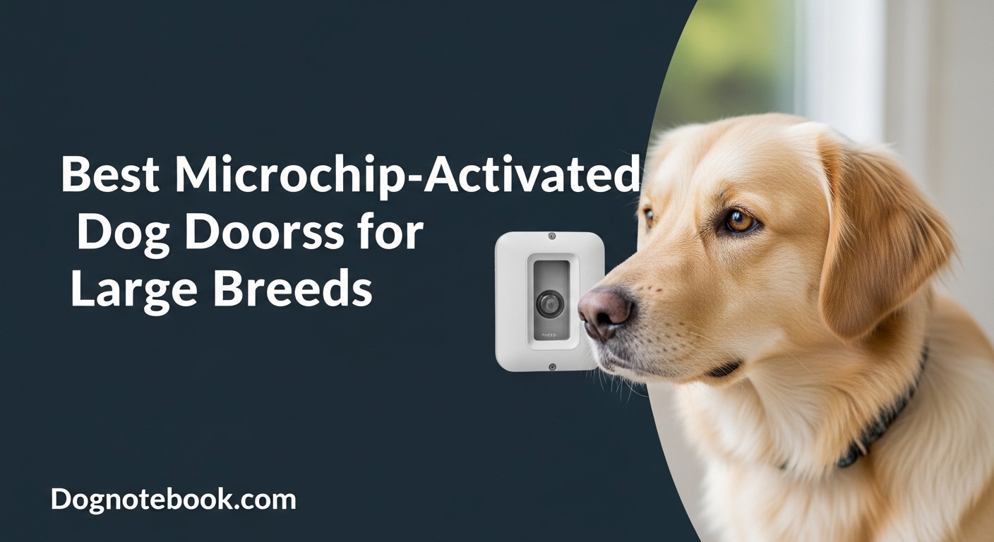 Best Microchip-Activated Dog Doors for Large Breeds
