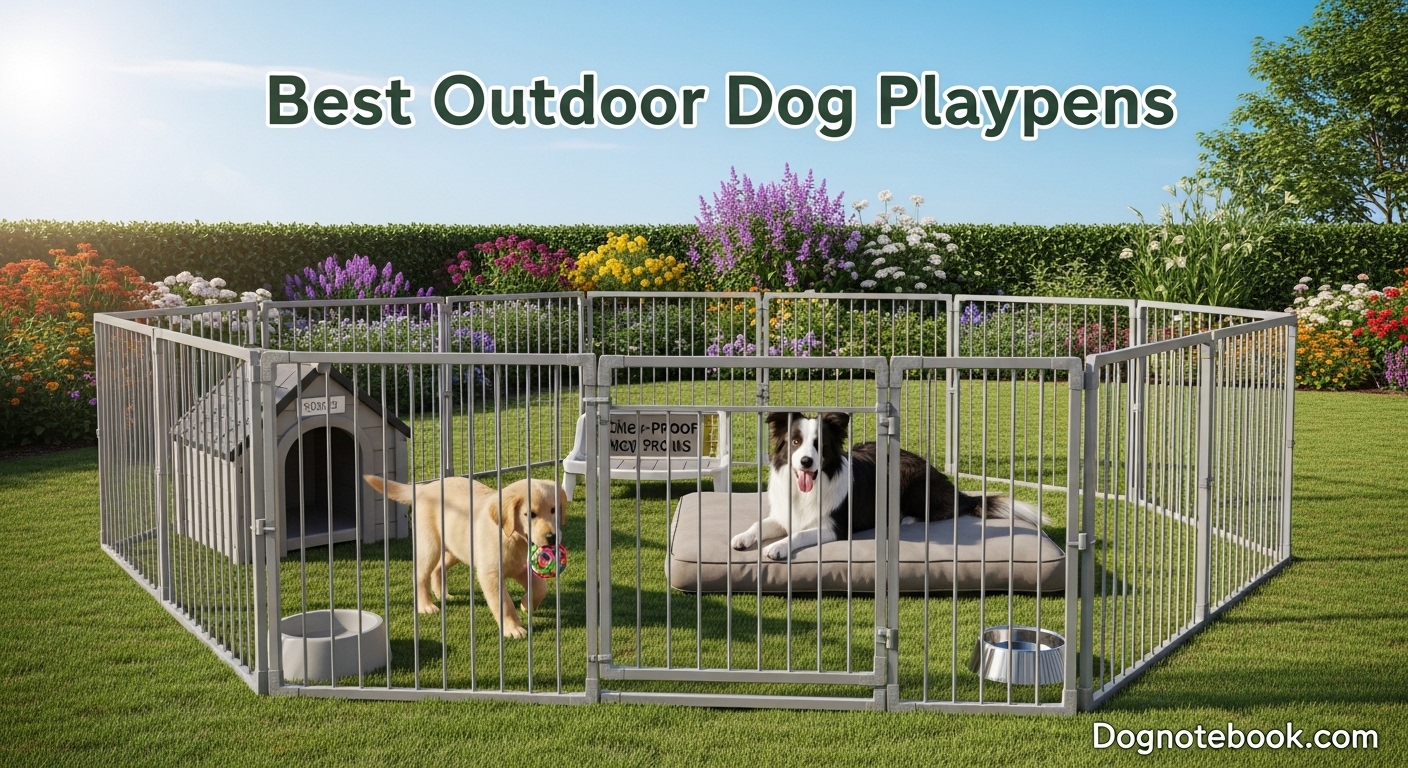 Best Outdoor Dog Playpens