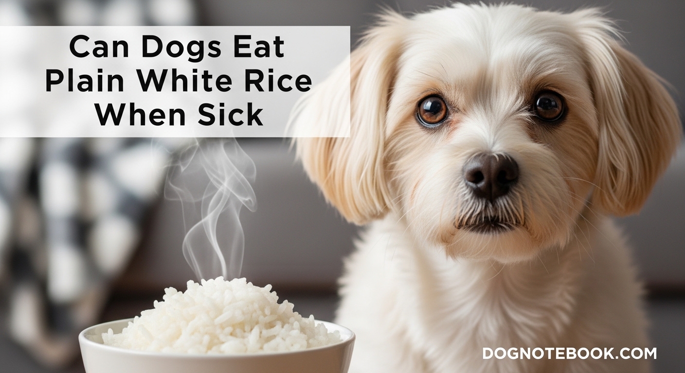 Can Dogs Eat Plain White Rice When Sick