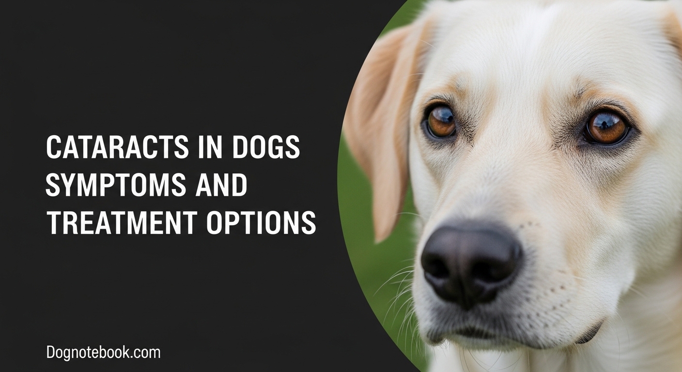 Cataracts in Dogs Symptoms and Treatment Options
