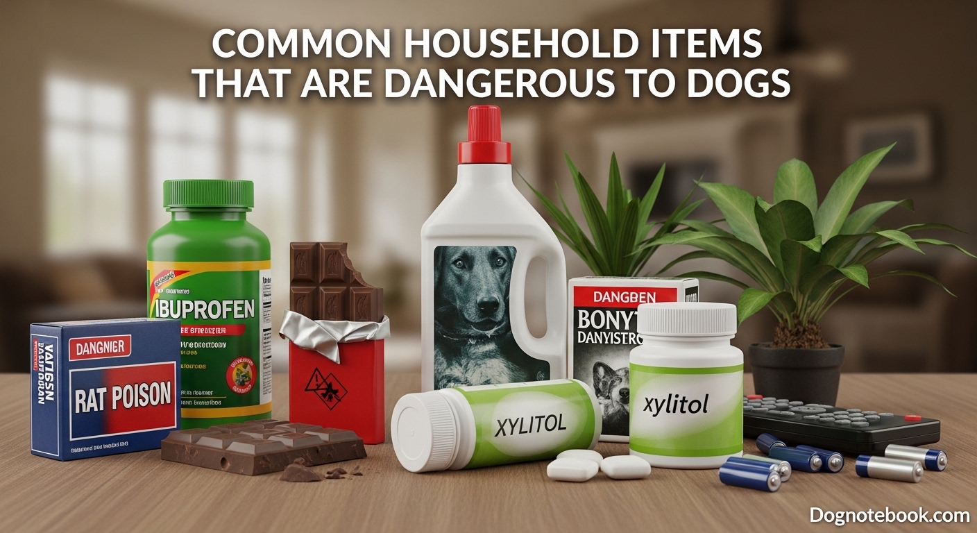 Common Household Items That Are Dangerous to Dogs