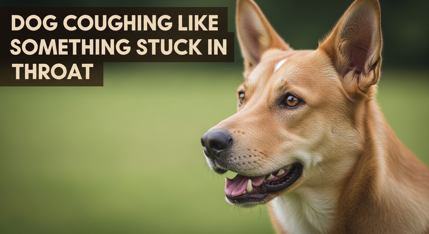 Dog Coughing Like Something Stuck in Throat