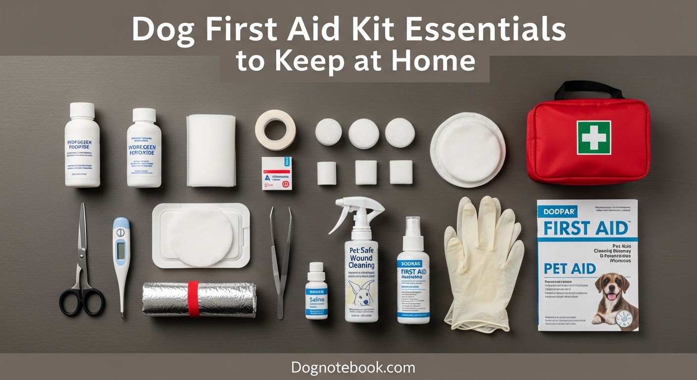 Dog First Aid Kit Essentials to Keep at Home