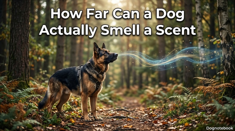 How Far Can a Dog Actually Smell a Scent