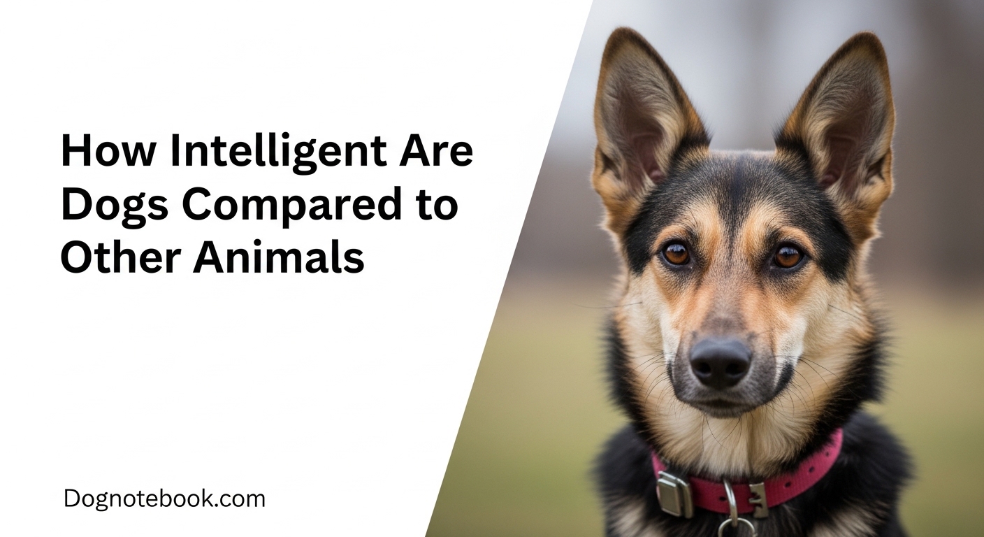 How Intelligent Are Dogs Compared to Other Animals