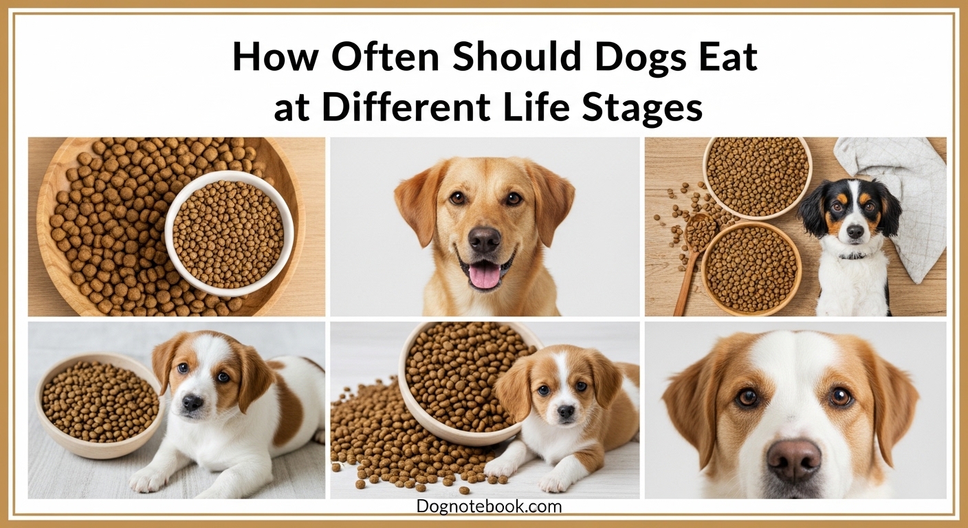 How Often Should Dogs Eat at Different Life Stages