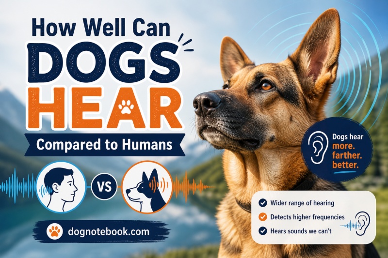 How Well Can Dogs Hear Compared to Humans