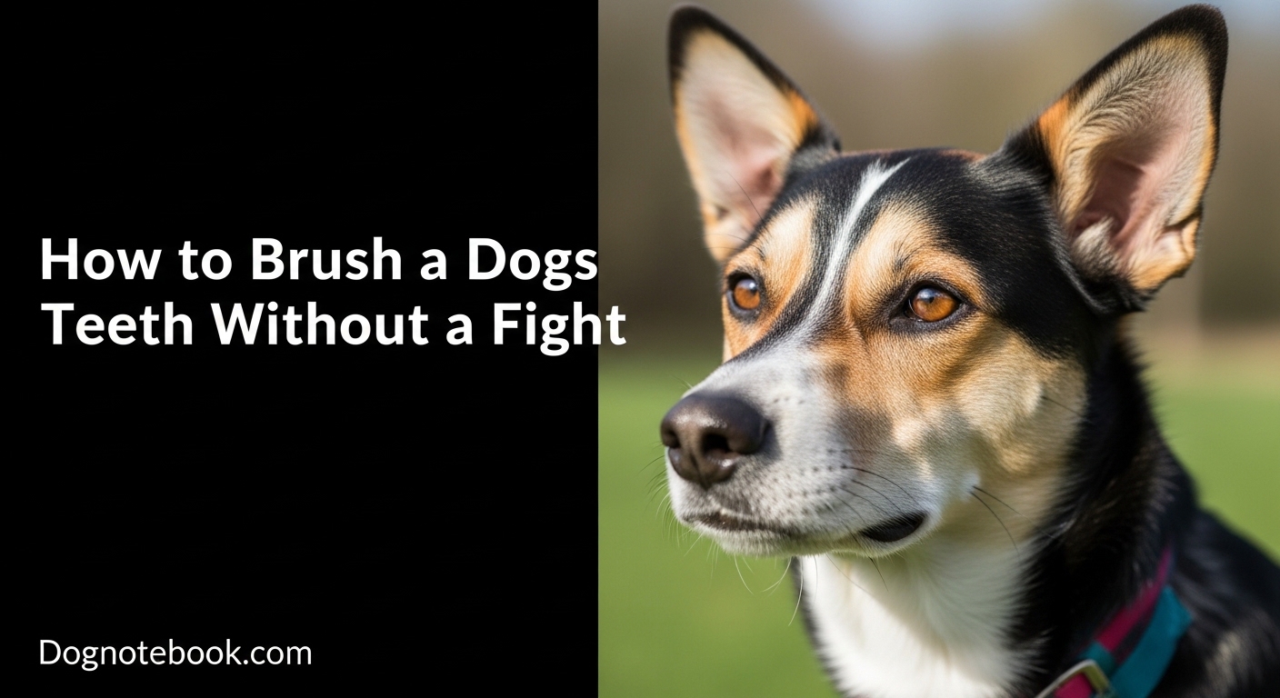 How to Brush a Dog's Teeth Without a Fight