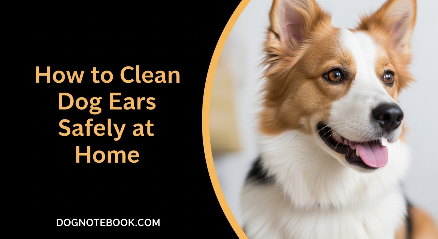 How to Clean Dog Ears Safely at Home