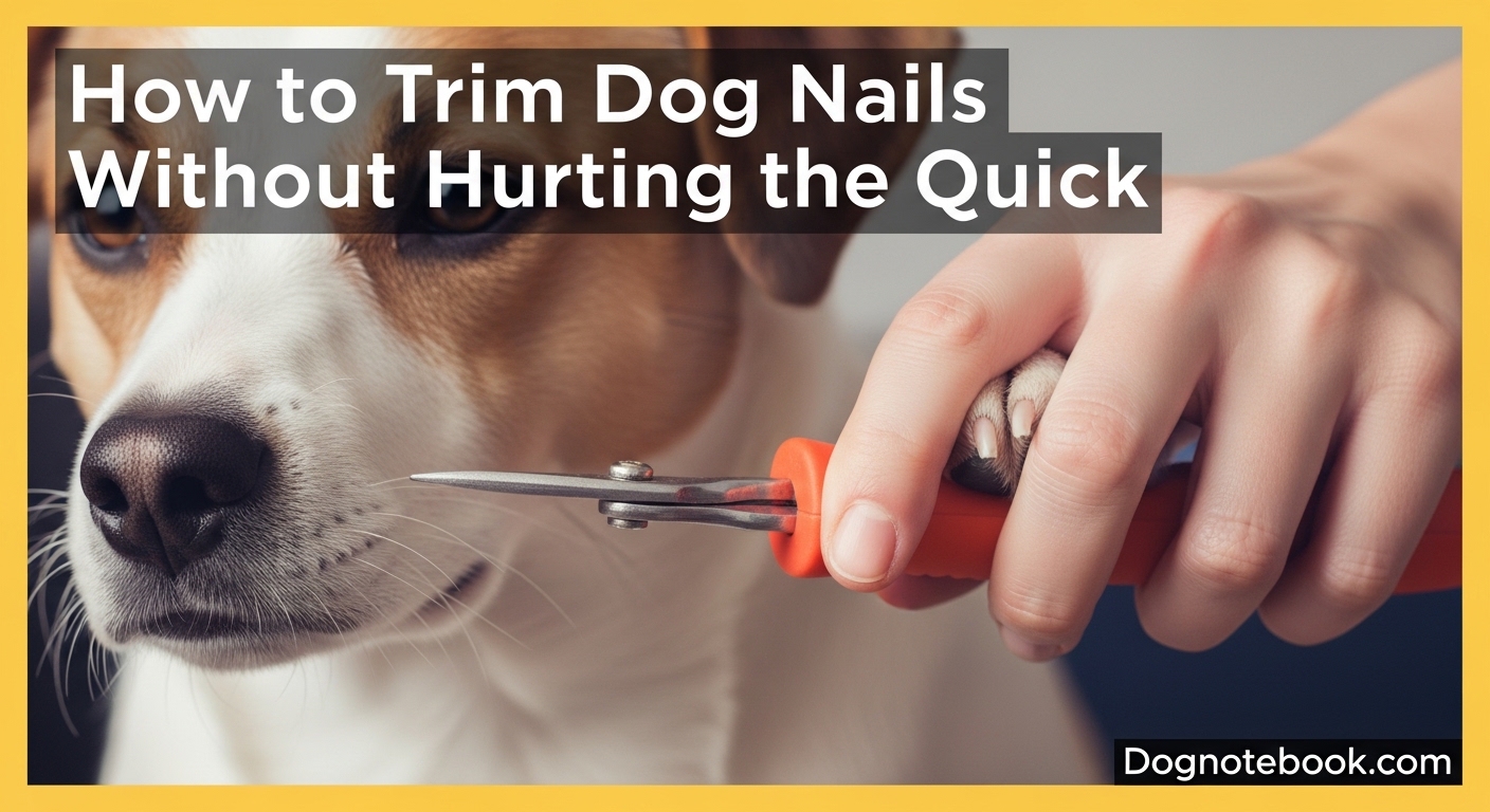 How to Trim Dog Nails Without Hurting the Quick