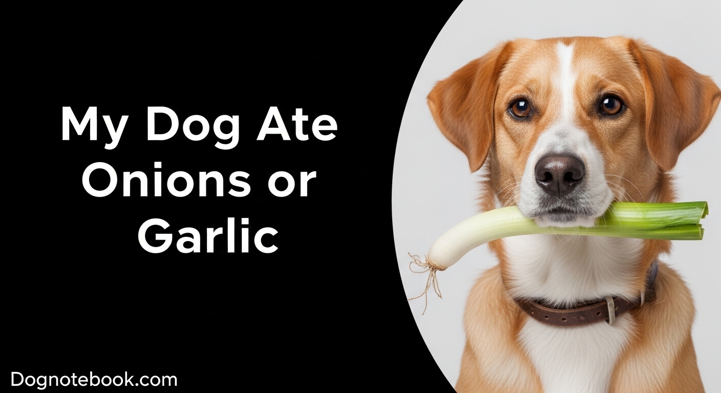 My Dog Ate Onions or Garlic
