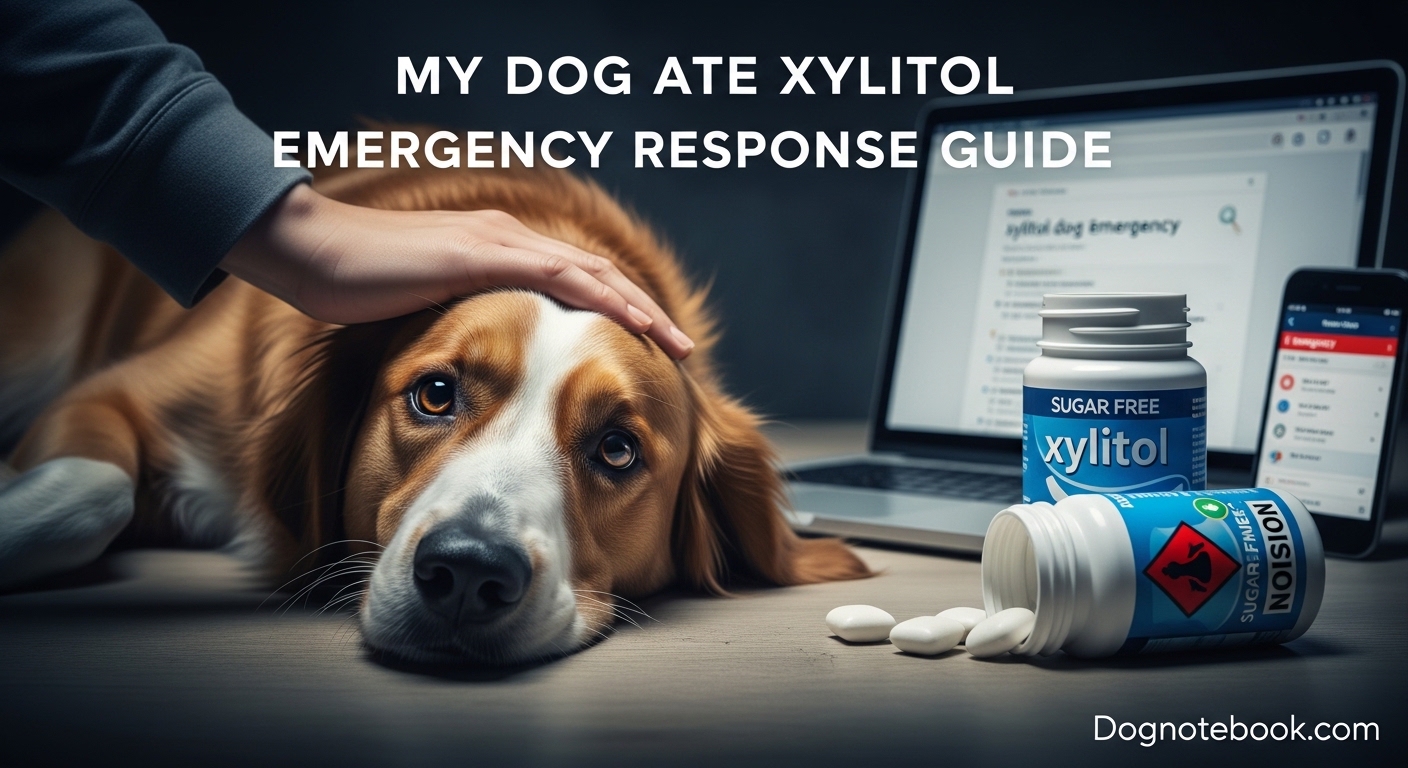 My Dog Ate Xylitol Emergency Response Guide