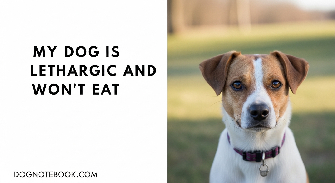 My Dog Is Lethargic and Won't Eat