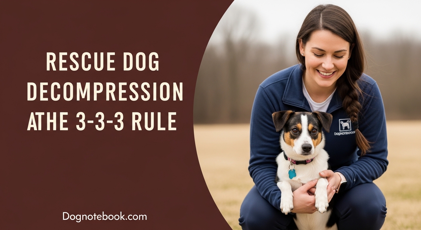 Rescue Dog Decompression and the 3-3-3 Rule