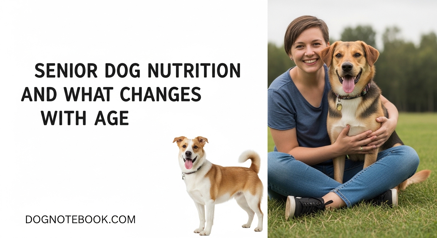 Senior Dog Nutrition and What Changes With Age
