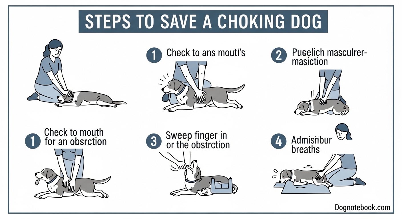 Steps to Save a Choking Dog