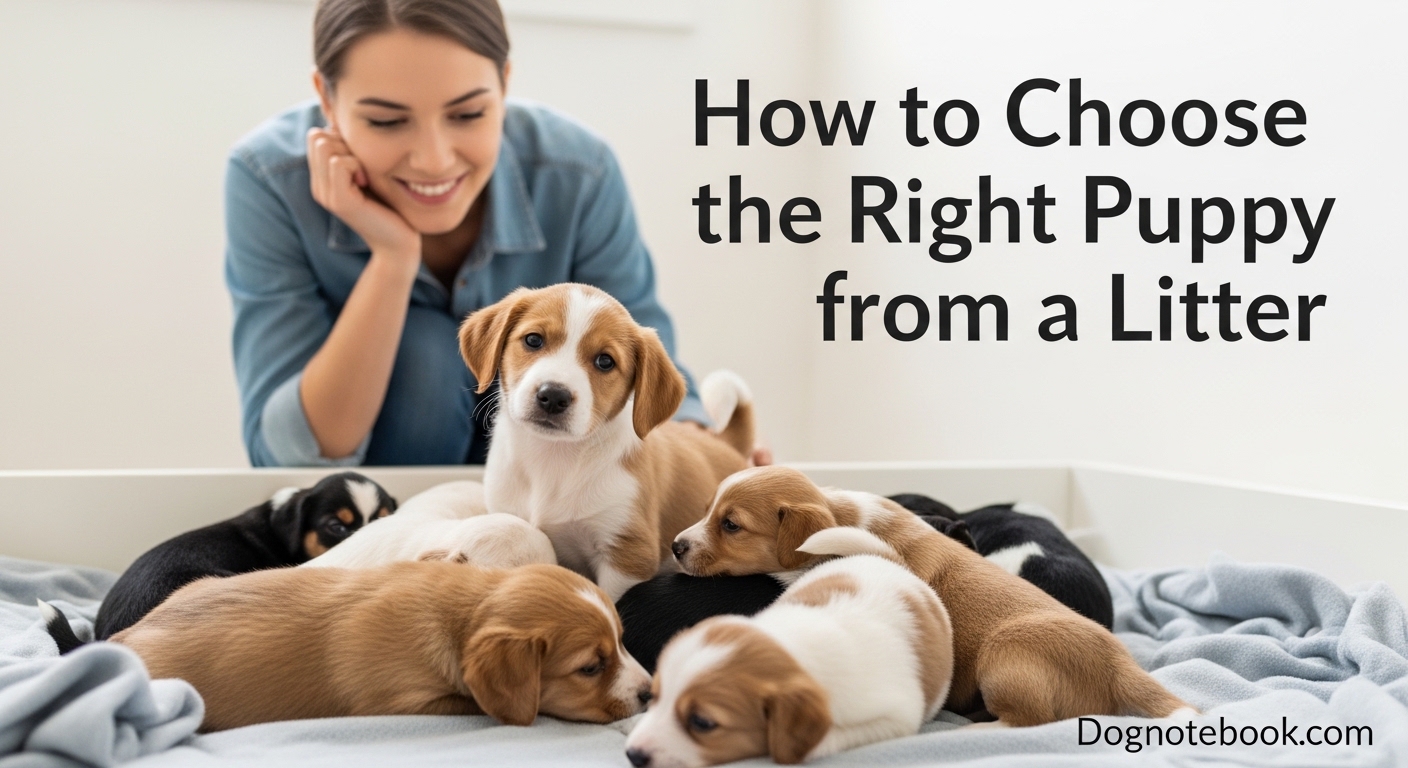 How to Choose the Right Puppy from a Litter