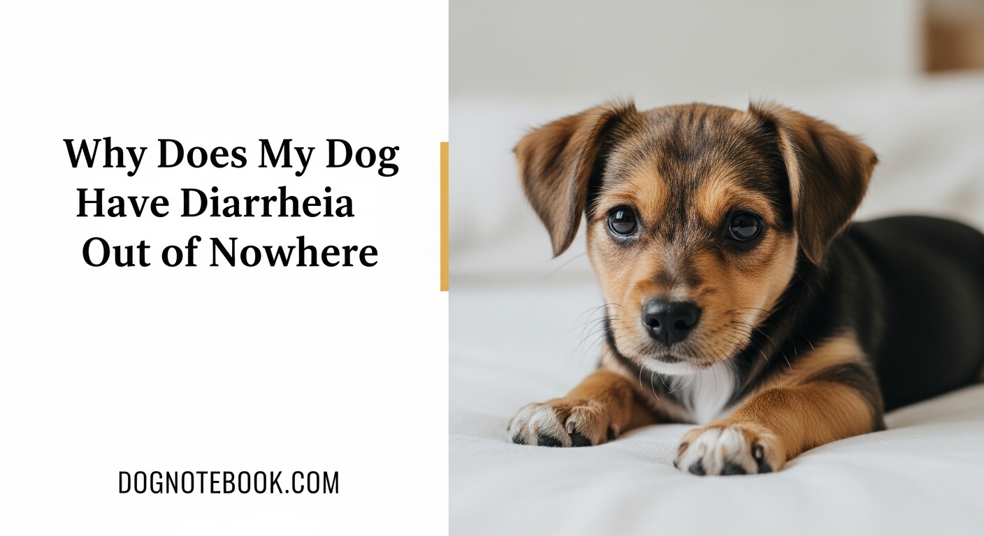Why Does My Dog Have Diarrhea Out of Nowhere