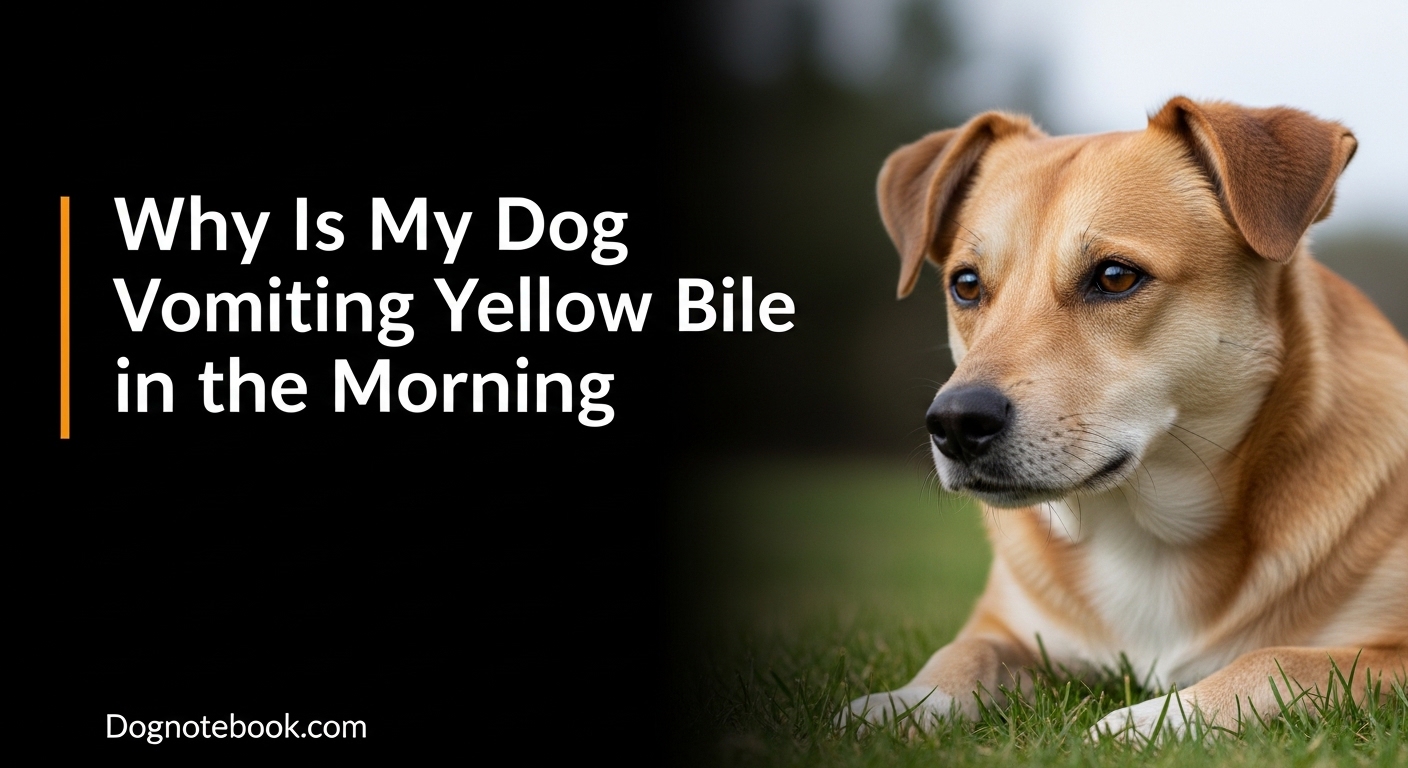 Why Is My Dog Vomiting Yellow Bile in the Morning