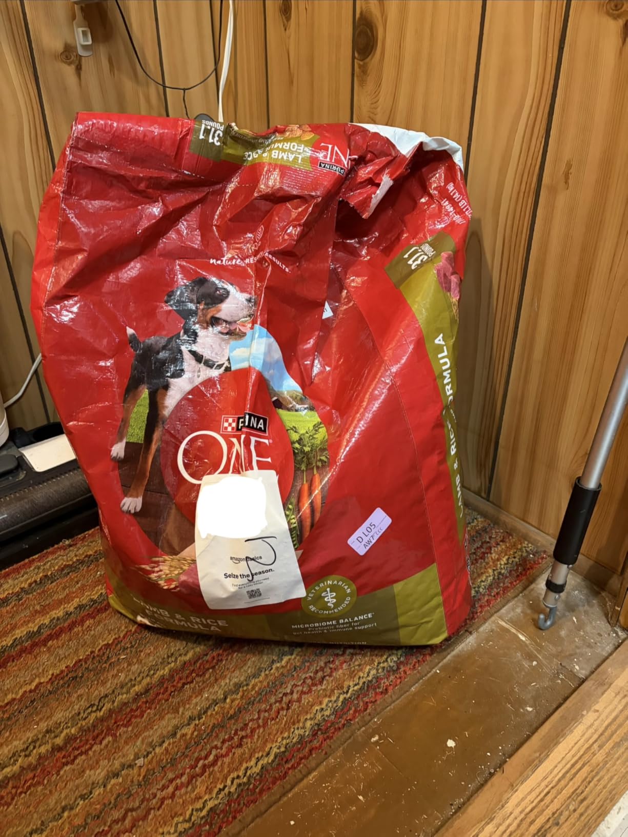 Purina ONE Dry Dog Food Lamb and Rice Formula - 31.1 lb. Bag customer photo 2