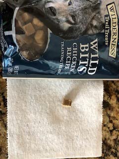 Blue Buffalo Wilderness Wild Bits Soft & Chewy Training Treats for Dogs, Grain-Free, Chicken Recipe, 4-oz. Bag customer photo 1
