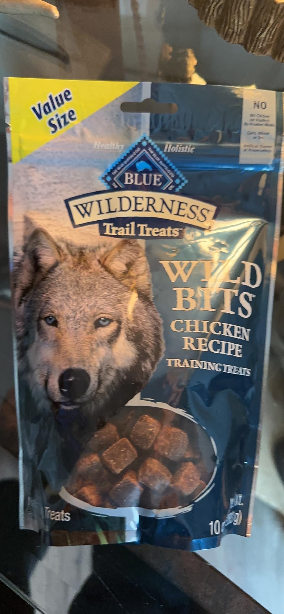 Blue Buffalo Wilderness Wild Bits Soft & Chewy Training Treats for Dogs, Grain-Free, Chicken Recipe, 4-oz. Bag customer photo 2