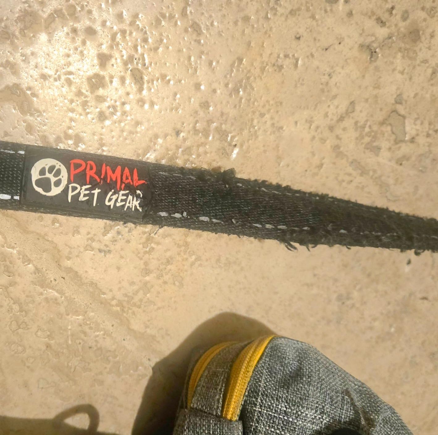 Primal Pet Gear Dog Leash 6ft Long, Traffic Padded Two Handle, Heavy Duty, Reflective Double Handles Lead for Control Safety Training, Leashes for Large Dogs or Medium Dogs, Dual Handles Leads (Black) customer photo 2