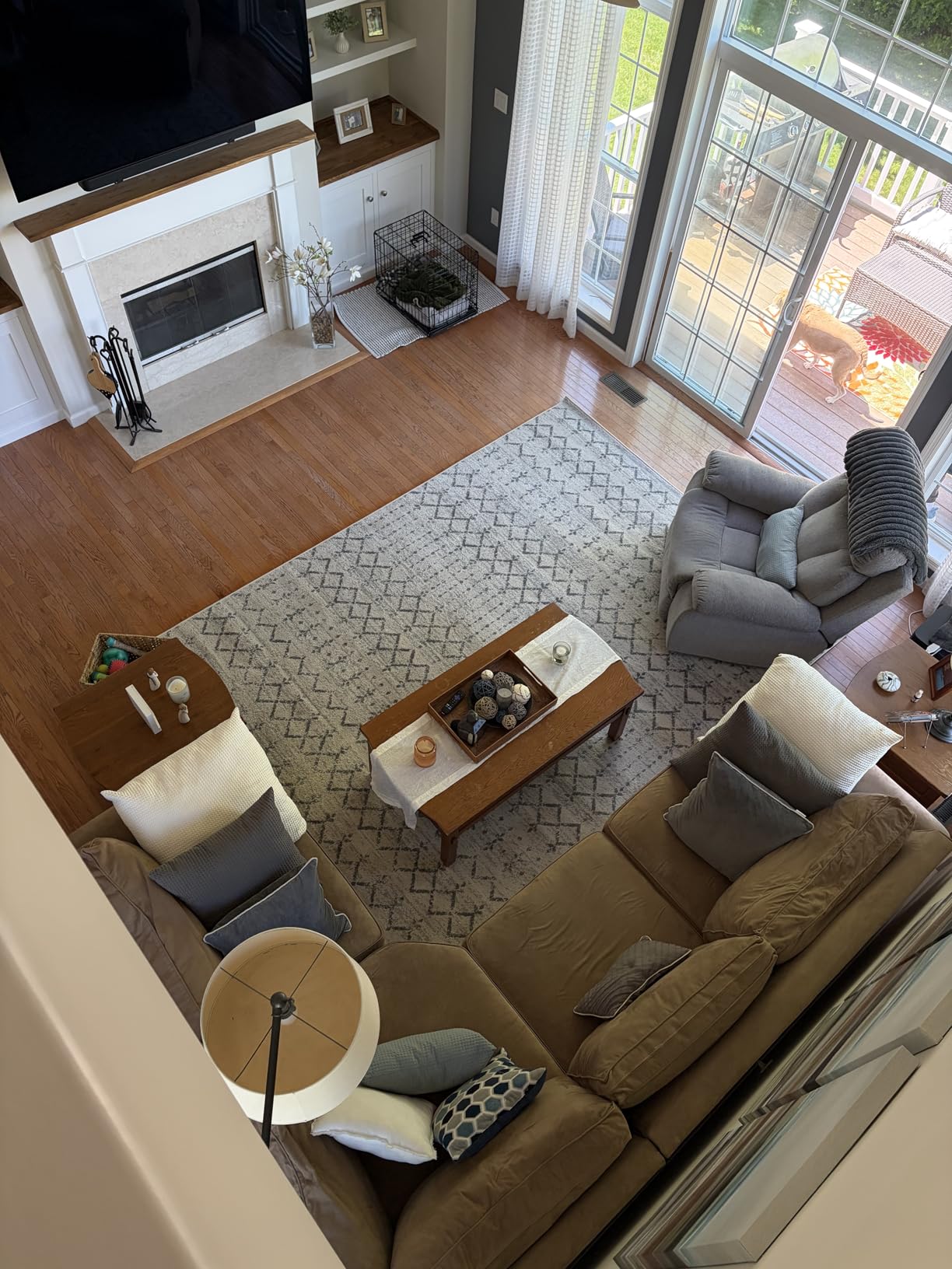 JONATHAN Y Boho Vintage Diamond Cream/Gray Indoor Area Rug 8X10 ft, Moroccan Hype for Living Room, Bedroom, Kitchen, Office, Easy-Cleaning, High Traffic, Pet-Friendly, Non-Shedding (MOH101B-8) customer photo 1