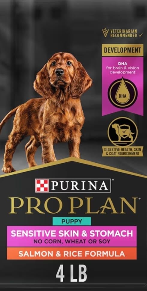 Purina Pro Plan Sensitive Skin and Stomach Puppy Salmon and Rice Formula customer photo 1