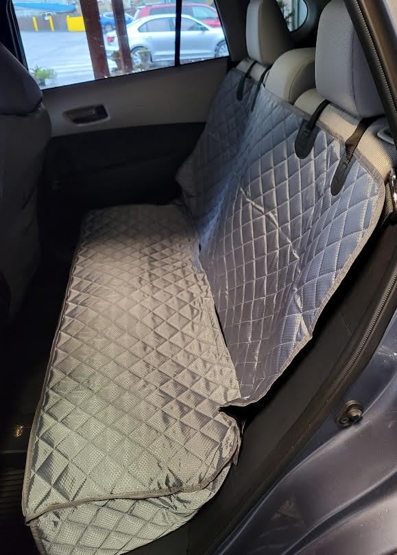 PETICON Waterproof Scratchproof Pet Bench Seat Covers for Cars, SUVs, Nonslip Durable Back Seat Cover for Dogs, 600D Oxford Fabric, Machine Washable customer photo 1