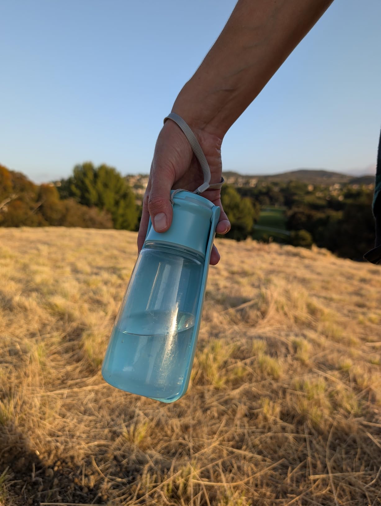 SOICTA Portable Dog Small Animals Water Bottle for Walking 19 OZ or 12 OZ Pet Water Bottles for Puppy Medium Large Dogs Little Animals Water Dispenser Dog Small Animals Water Bowl customer photo 1