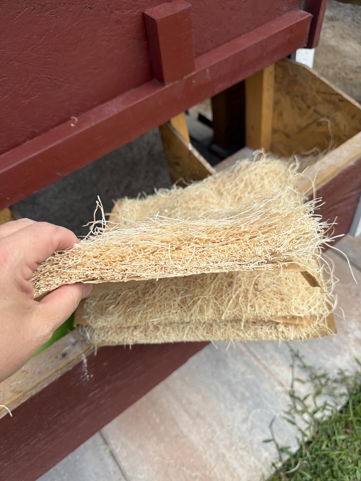 Eaton Pet and Pasture, Premium Laying Hen Nesting Pads, USA Grown & Sustainably Harvested, 13 x 13 (10 Pack) customer photo 1