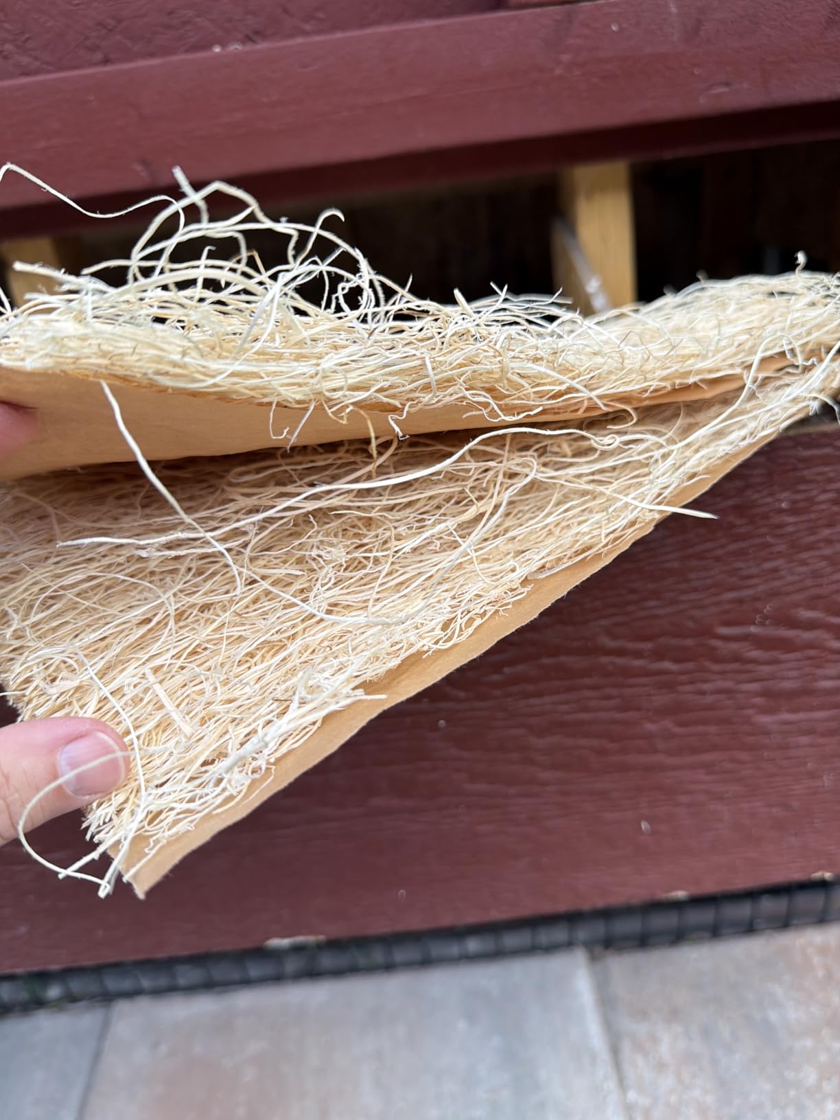Eaton Pet and Pasture, Premium Laying Hen Nesting Pads, USA Grown & Sustainably Harvested, 13 x 13 (10 Pack) customer photo 2