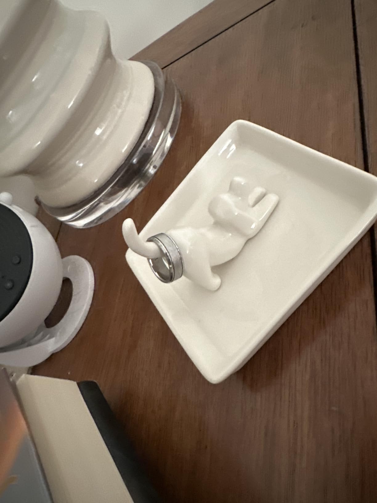 PUDDING CABIN Dog Mom Gifts for Women, Dog Ring Holder Dish Jewelry Holder, Dogs Lover Gift for Women customer photo 2