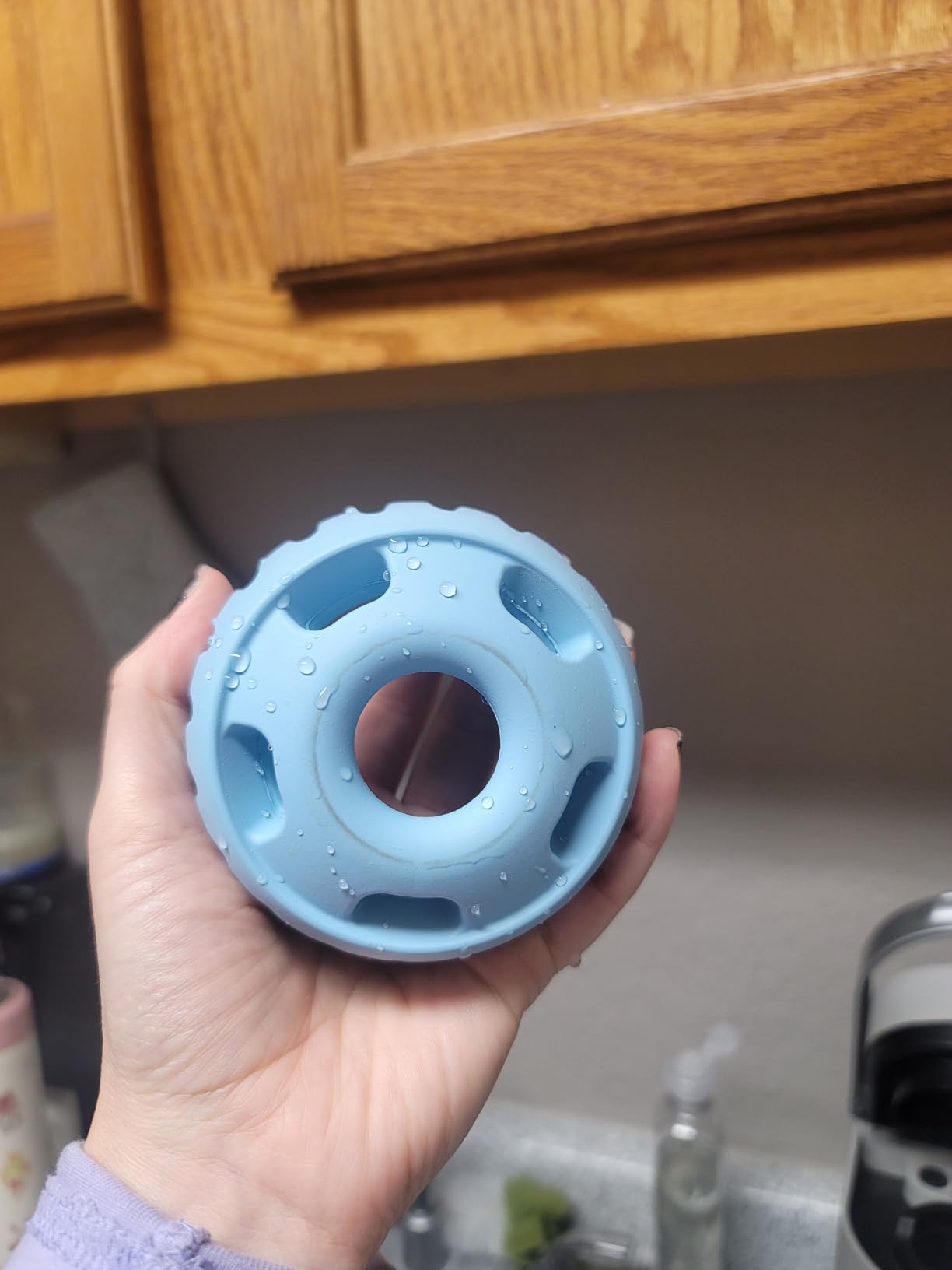WOOF Pupsicle - Long-Lasting Interactive Dog Ball Toy to Keep Your Pup Busy and Distracted - Safe for Dogs - Low-Mess Design - Dog Toys for Small Dogs 10-25 lbs customer photo 2