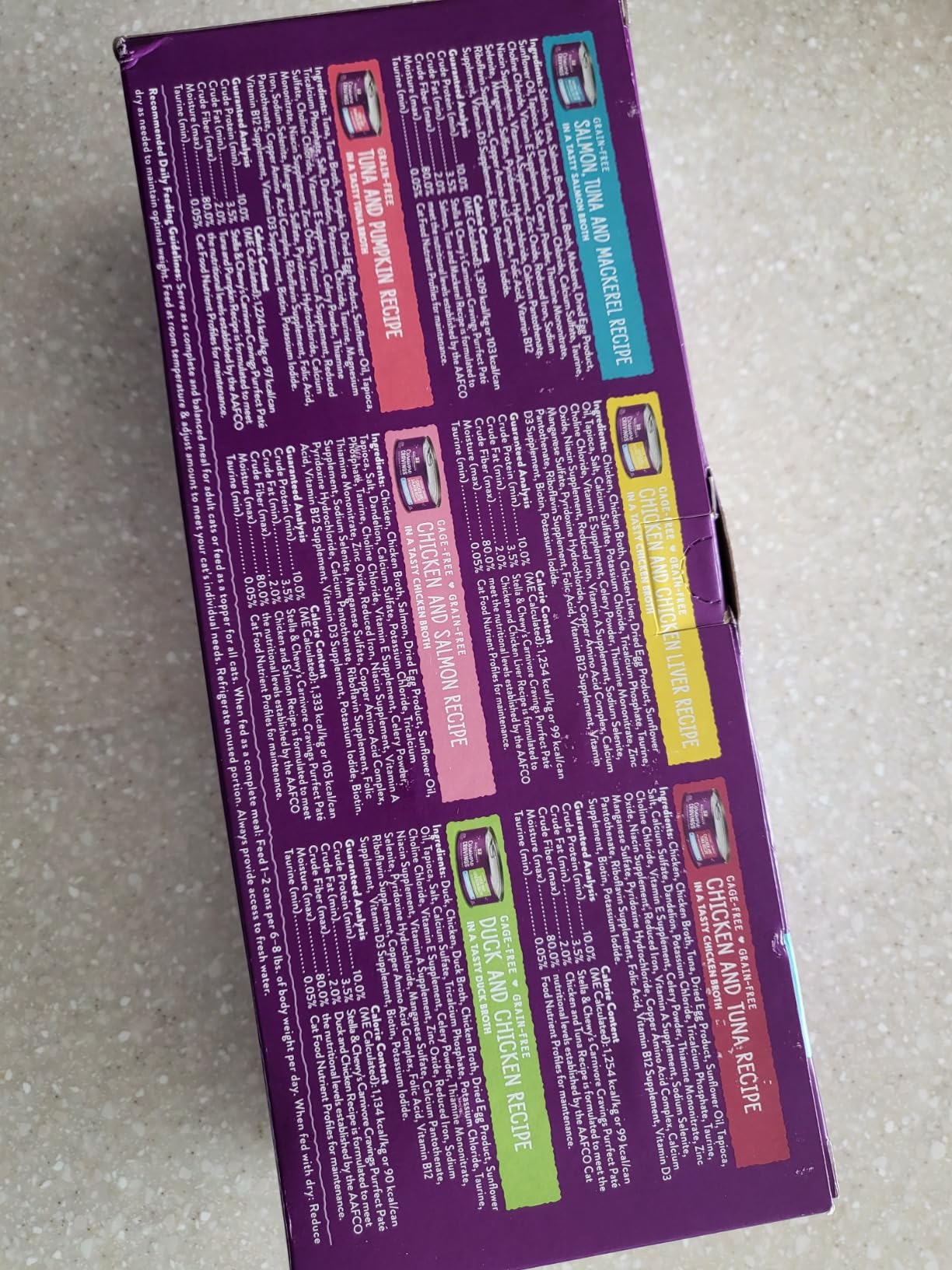 Stella & Chewy's Carnivore Cravings Purrfect Pate - Premium Grain-Free Wet Cat Food - 6 Flavor Variety Pack - High Protein with Bone Broth - Perfect for Picky Eaters - 2.8oz Cans (12 Pack) customer photo 2