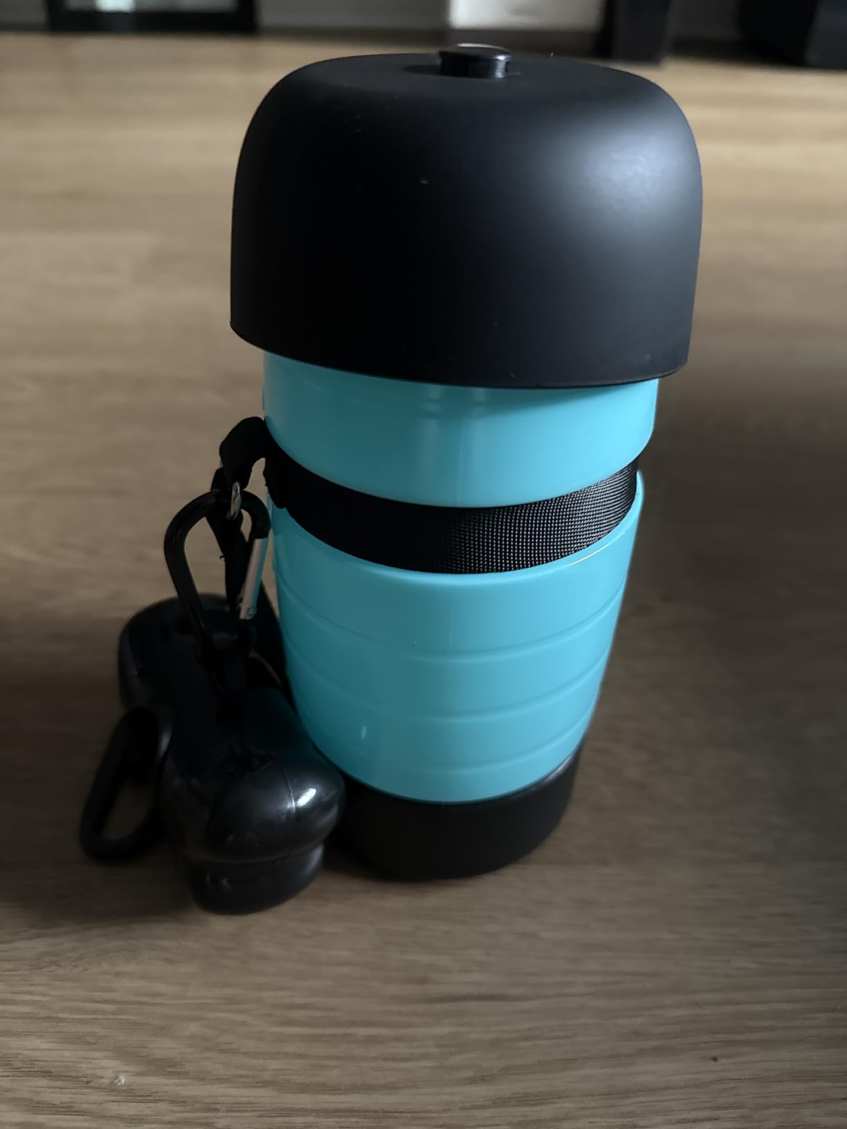 Pecute Upgraded 22 oz Dog Water Bottle with 5 oz Food Container, Portable Dog Travel Water Bottle Dispenser, Leakproof, BPA Free, Lightweight, Pet Water Bottle Bowl for Outdoor Walking Hiking Camping customer photo 2