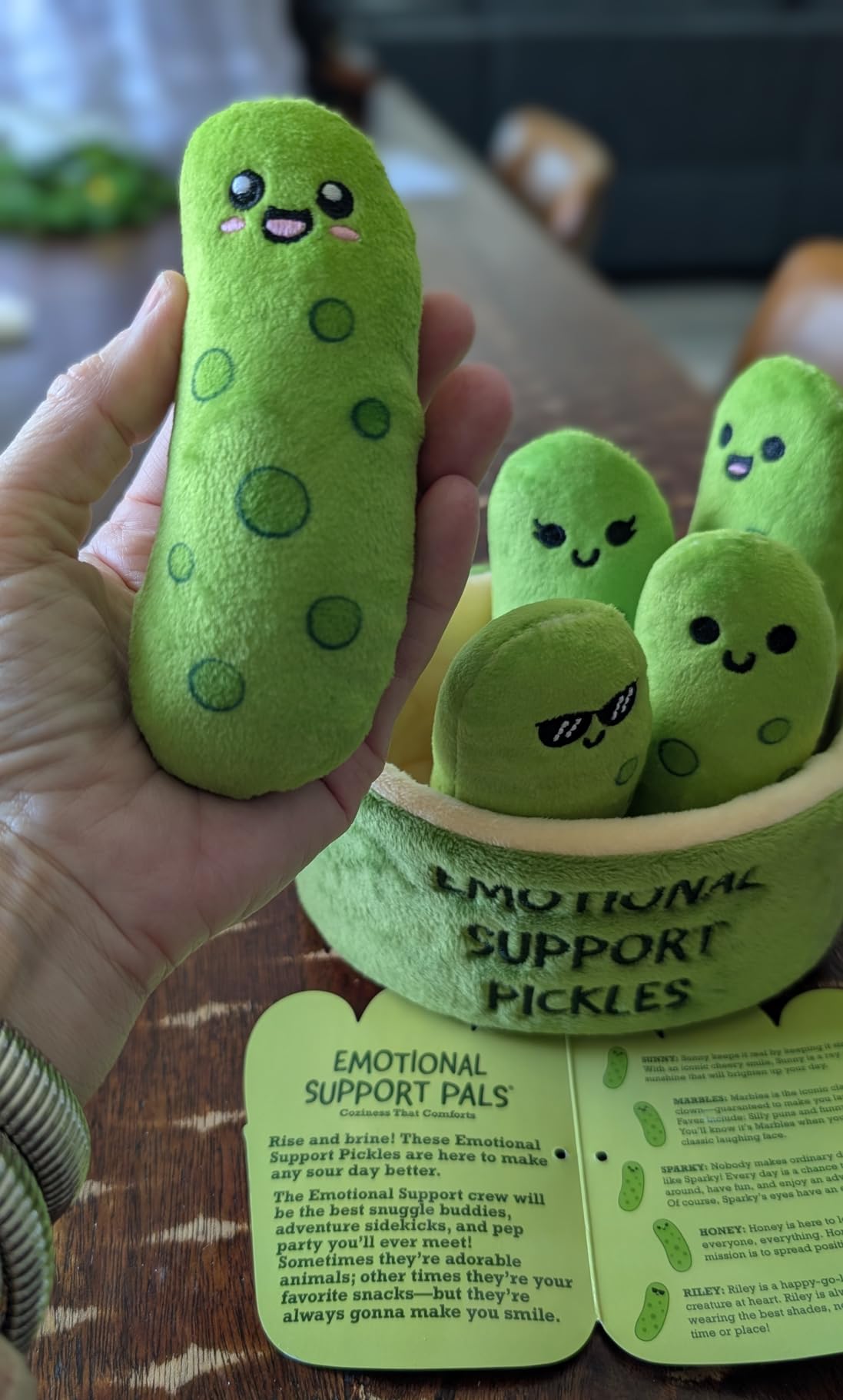 WHAT DO YOU MEME? Emotional Support Hot Dogs - Emotional Support Plushies, Cute Stuff & Funny Gifts by Relatable customer photo 2