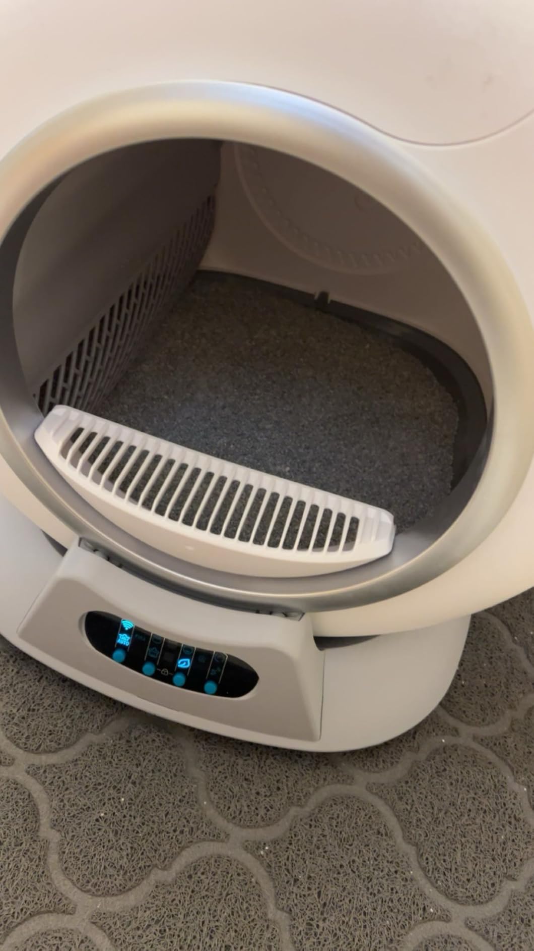Petcove PurrTek Automatic Litter Box Self Cleaning 5GHz Wi-Fi, Odor Control, Quiet Operation with App Sealed Waste Bin, Advanced Safety Sensors, Auto Smart Self Cleaning Cat Litter Box for Multiple Cats customer photo 1
